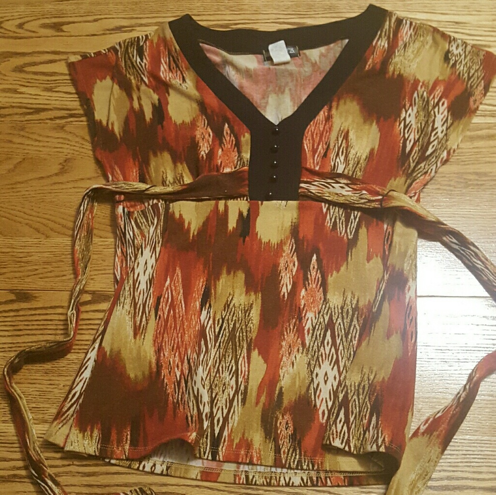 Tie up blouse